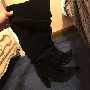 Suede Steve Madden boots